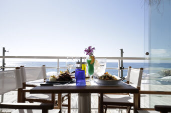 Le Cigalon restaurant en face de la mer Cagnes Sur Mer