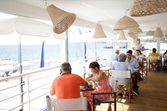 Restaurant bord de mer à Cagnes Sur Mer